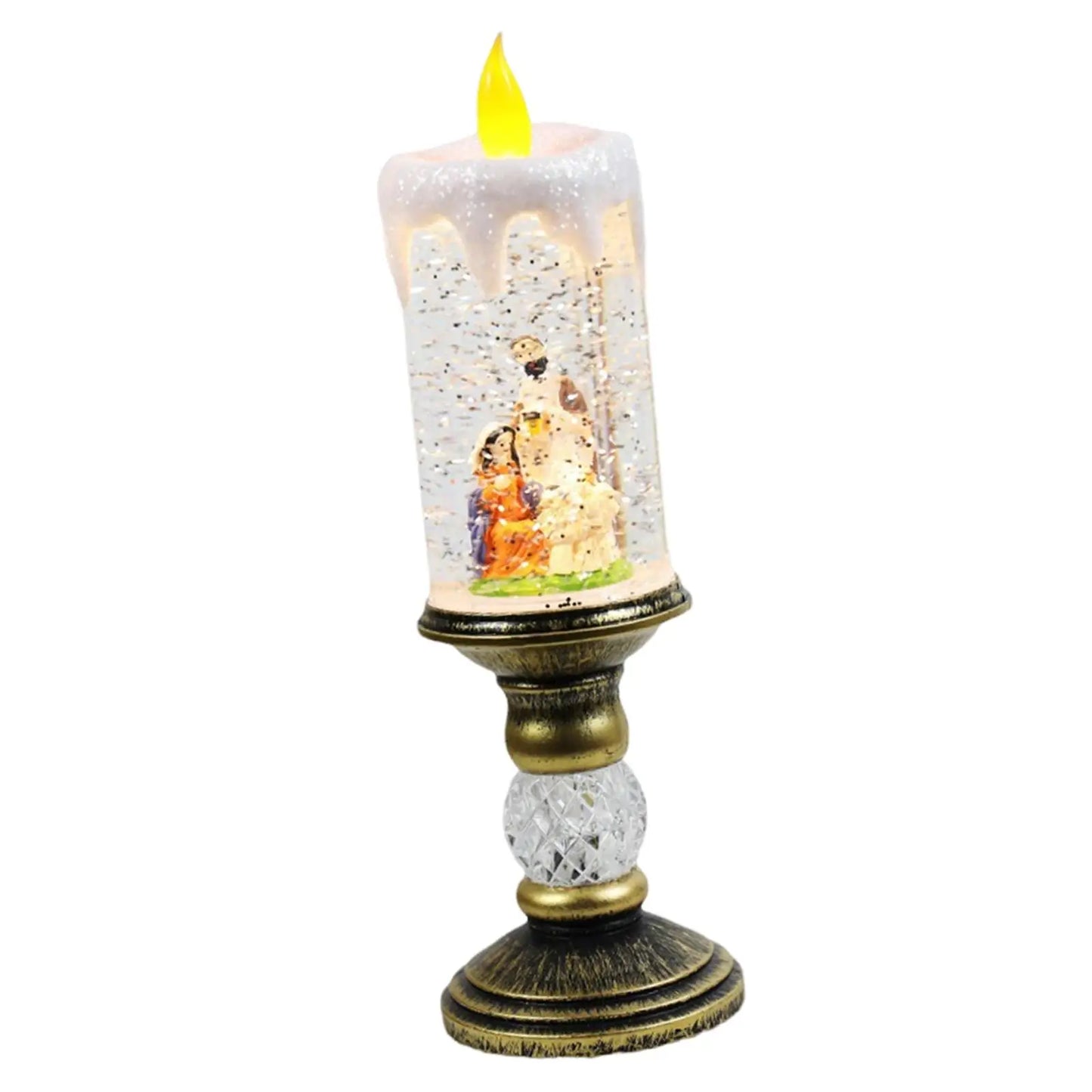 Crystal Echo Weihnachtswasserkerze | Brehn