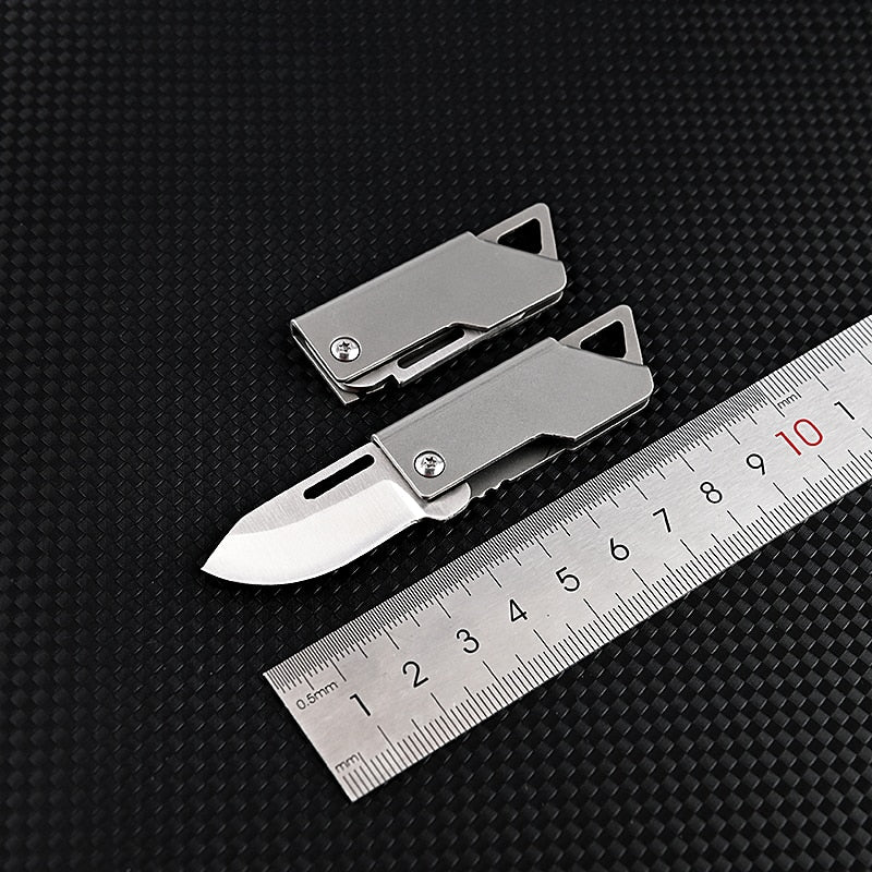 Brehn | Faltbares Master Edelstahl Survival Mini-Messer