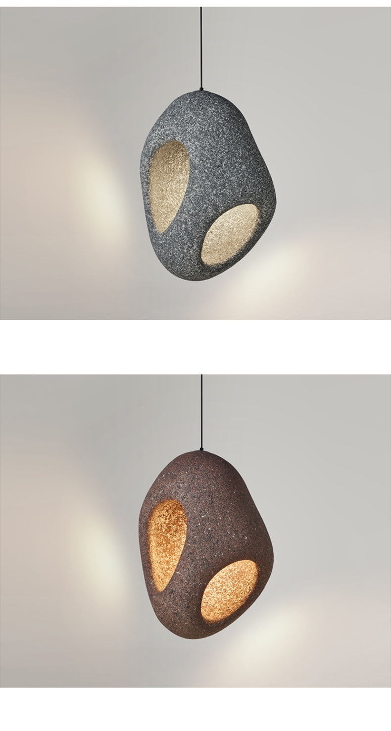 Brehn | Moderne kreative LED-Pendelleuchte Wabi Sabi