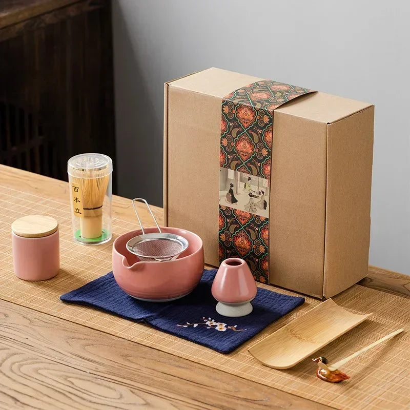 Brehn | 9-teilige japanische Matcha-Tee-Set