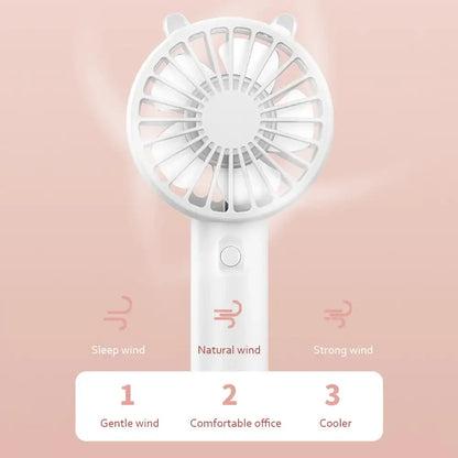 Tragbarer USB wiederaufladbarer Mini-Handventilator – Veyra | Brehn