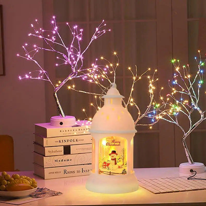Brehn | Magische Weihnachten Zuhause Weihnachtslaternen - Die bezaubernden LED Weihnachtsmannlaternen