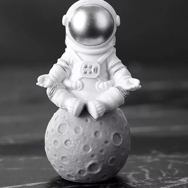 Brehn | Harz-Astronaut-Figur Statue Raumfahrer Skulptur Pädagogisches Spielzeug Schreibtisch-Dekoration Astronaut-Modell Für Kinder Geschenk