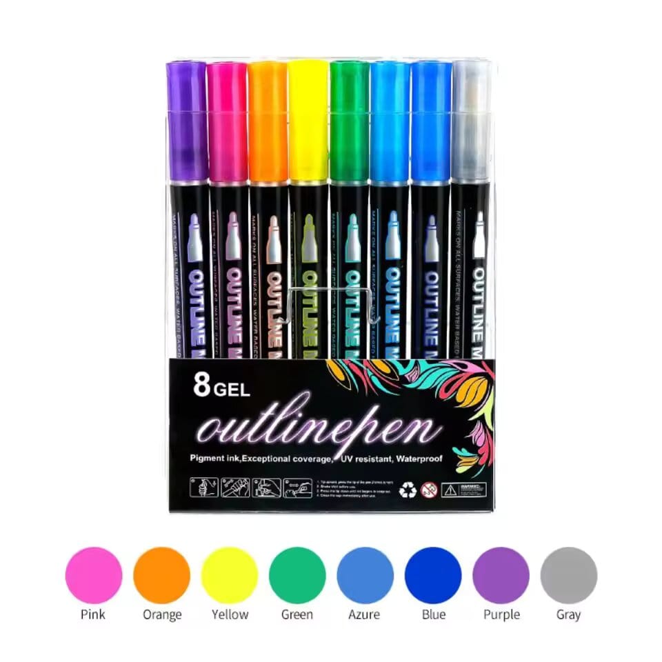 Brehn | SparkleMagic: Dual-Farben Stifte