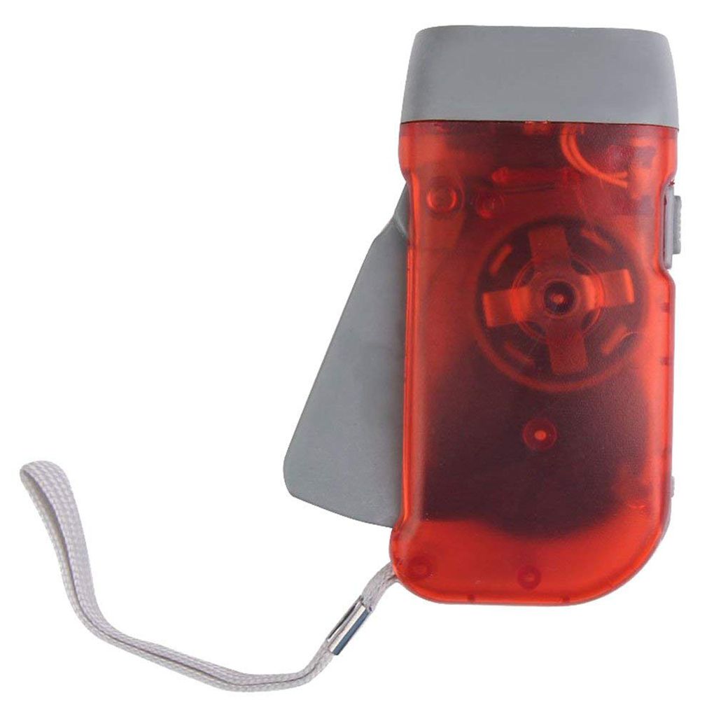 Mini-Handkurbel-Dynamo-Notfall-Taschenlampe | Brehn