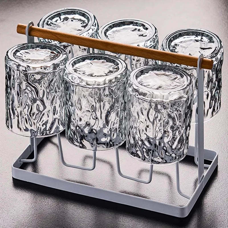 Brehn | Glacio Glas Becherhalter - Glas Party Halter mit Rentierdesign für luxuriösen Whisky Genuss