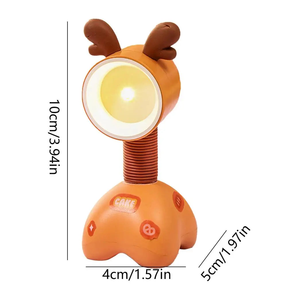 Brehn | Mini Haustier Magnetisch Einziehbare Nacht Schreibtischlampe