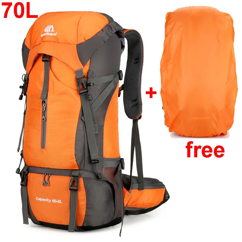 TerraVanta 70L Trekking-Rucksack – Meistere jeden Pfad mit Komfort und unaufhaltsamer Organisation | Brehn