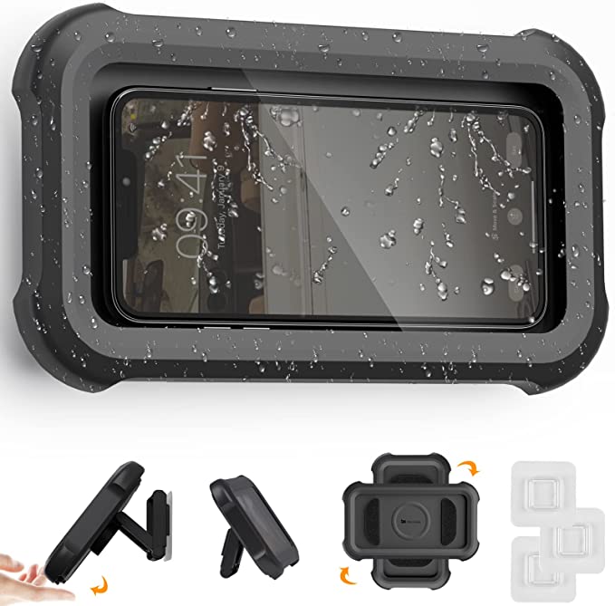 VIvolux | Drehbarer wasserdichter Duschbuddy Handyhalter
