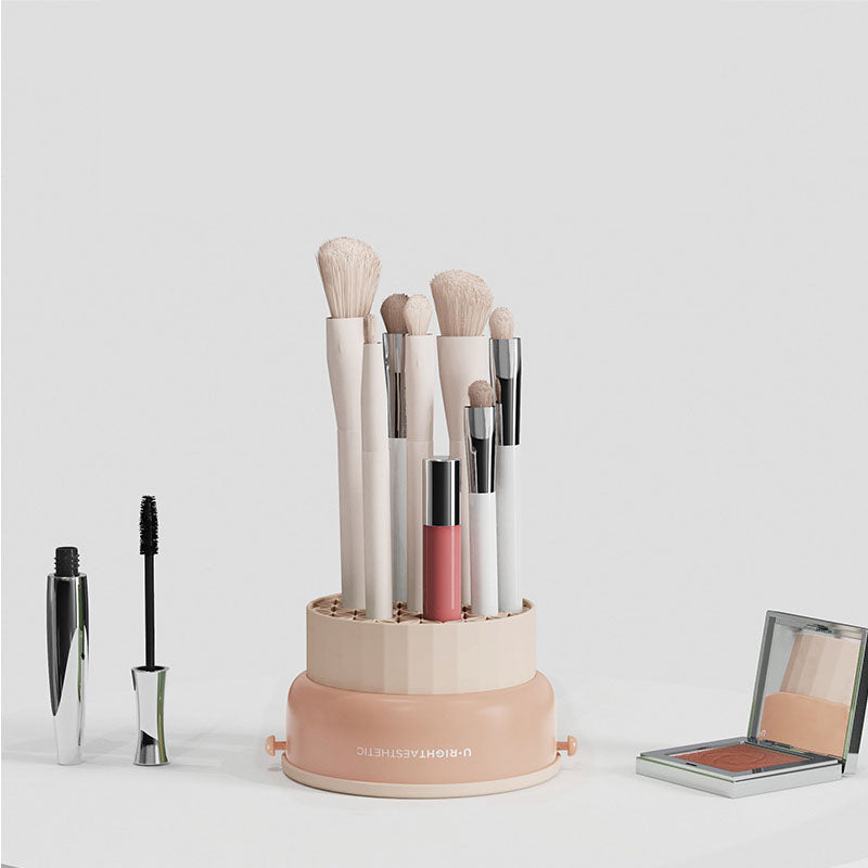 VIvolux | Einfacher Make-up-Reinigungs-Pinsel-Organizer Aufbewahrungsbox
