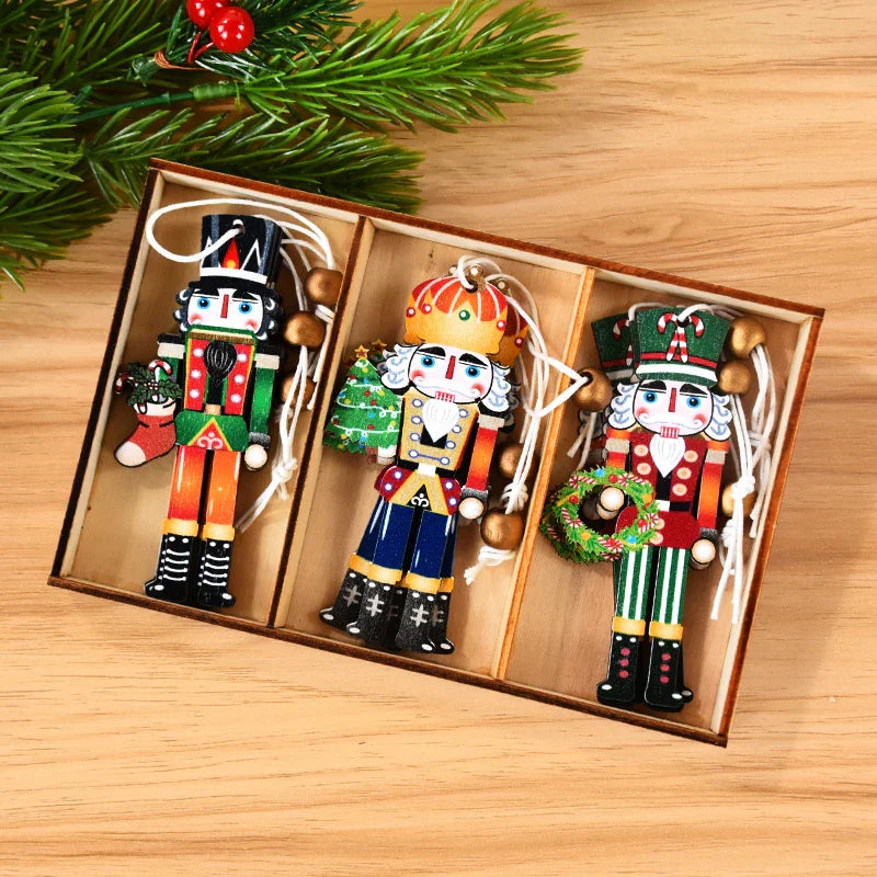 Fröhliche Weihnachtsanhänger – Bunte Dekorationsanhänger für den Weihnachtsbaum | Brehn