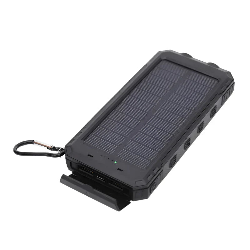 Brehn | Solarenergie-Powerbank mit Taschenlampe – SolarCharge Pro