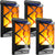 Brehn | Solar-Fackel FlammaLuce | 96 LED Flammenlicht | IP65 Wasserdicht | Garten Wandlampe mit Gitterdesign