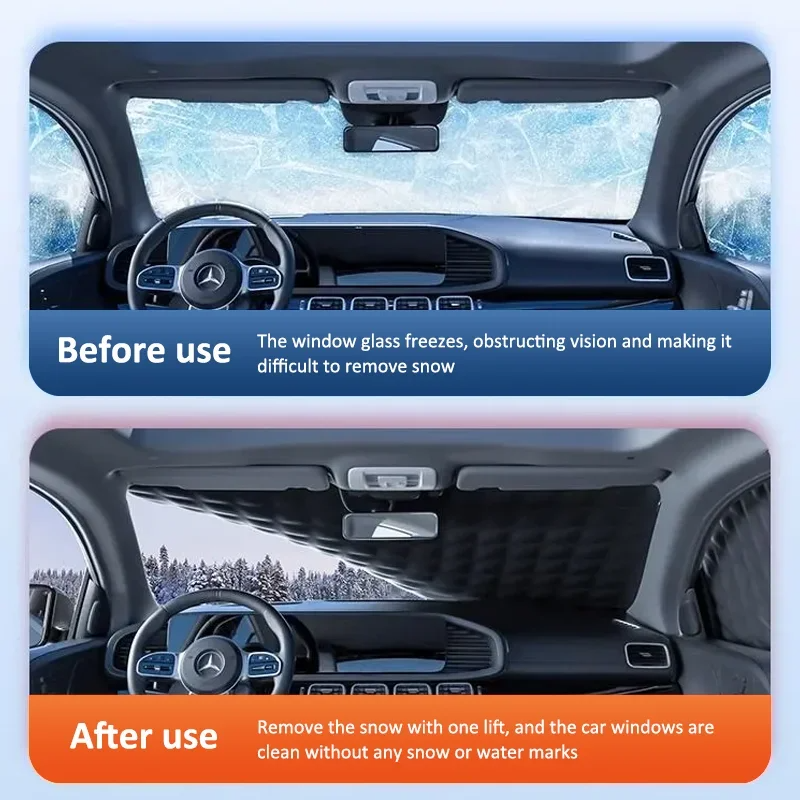AllWeather Shield – Magnetische Windschutzscheibenabdeckung für Auto, Anti-Reif & UV | Brehn