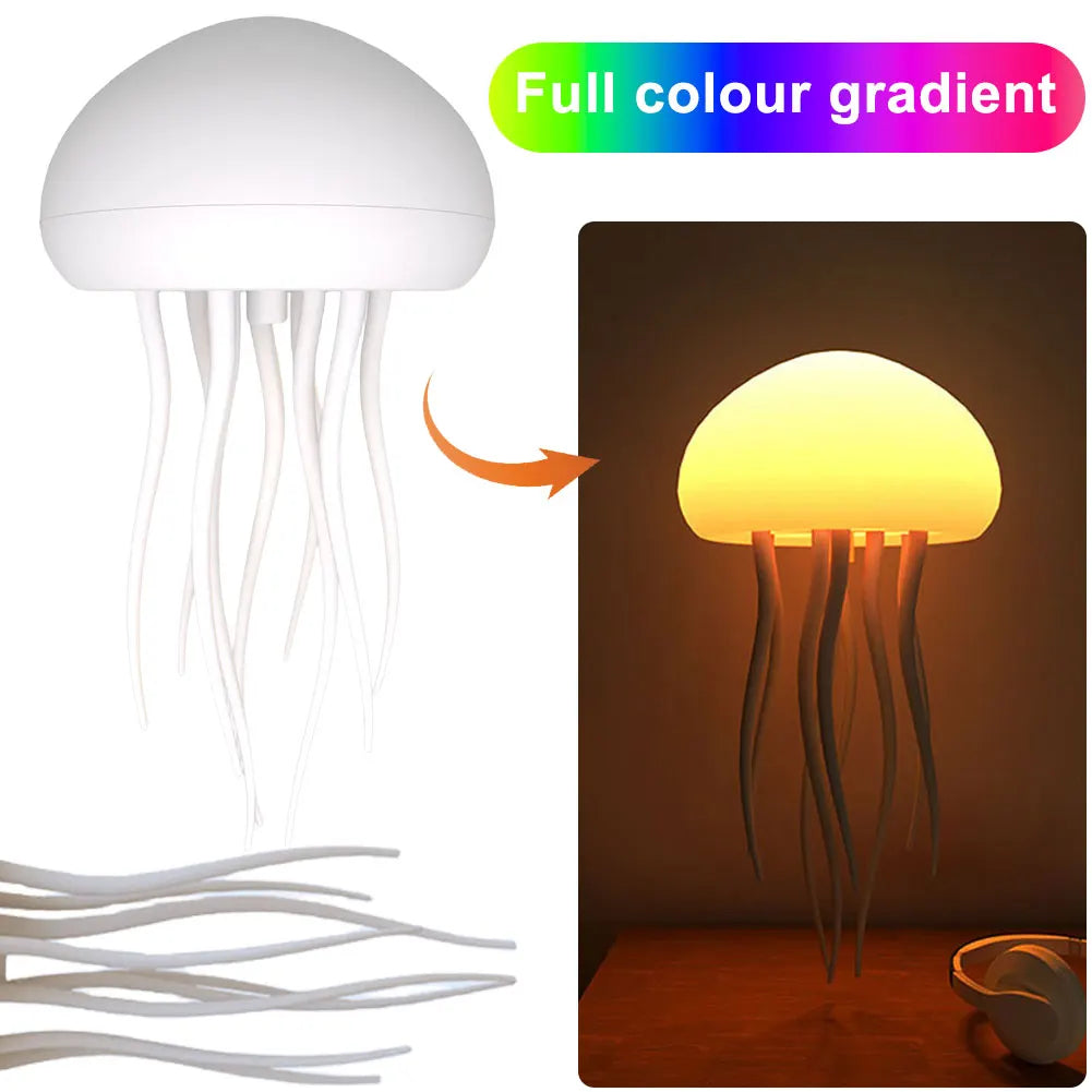 Quallen RGB Sprachsteuerung Anhänger Nachttischlampe | Brehn