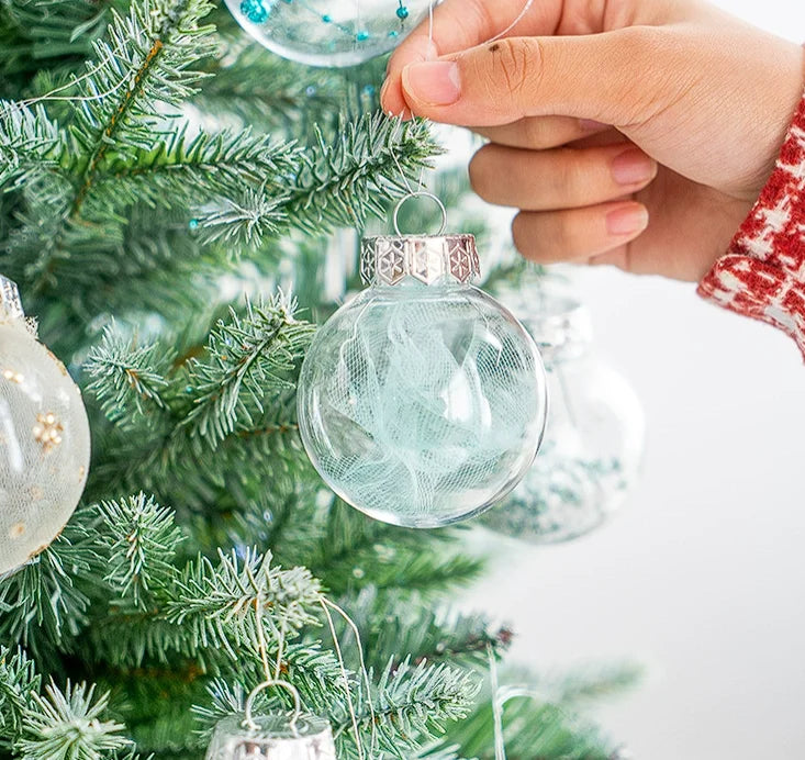 Transparent Hohlball Weihnachtsbaumdeko | Brehn