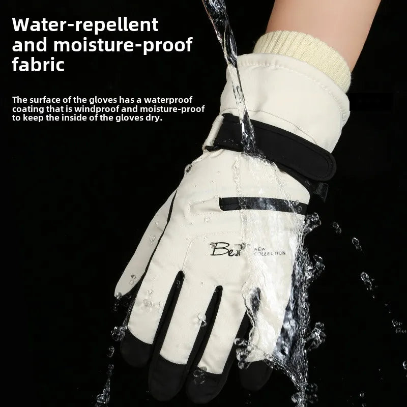 Brehn | GlacioShield Pro Gloves | Waterproof Winter Gloves | Touchscreen & Non-Slip | Warm Fleece Lining for Skiing, Cycling & Outdoor