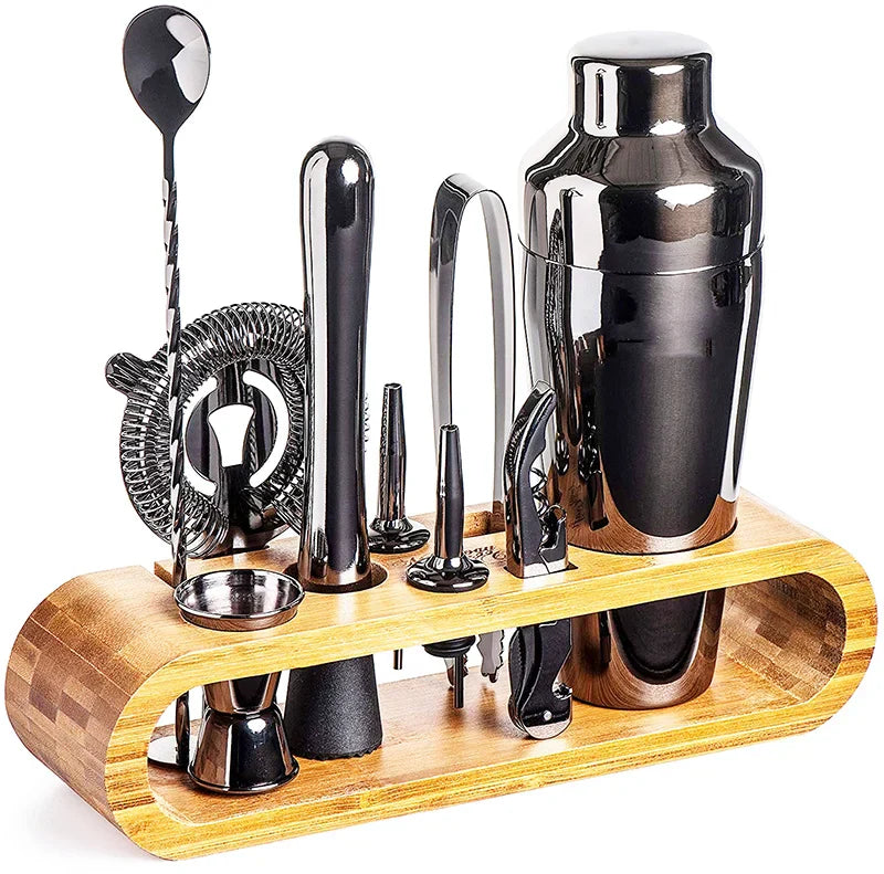Stirré Elite Cocktail Set – Luxus Metall Bar Set Essentials | Brehn