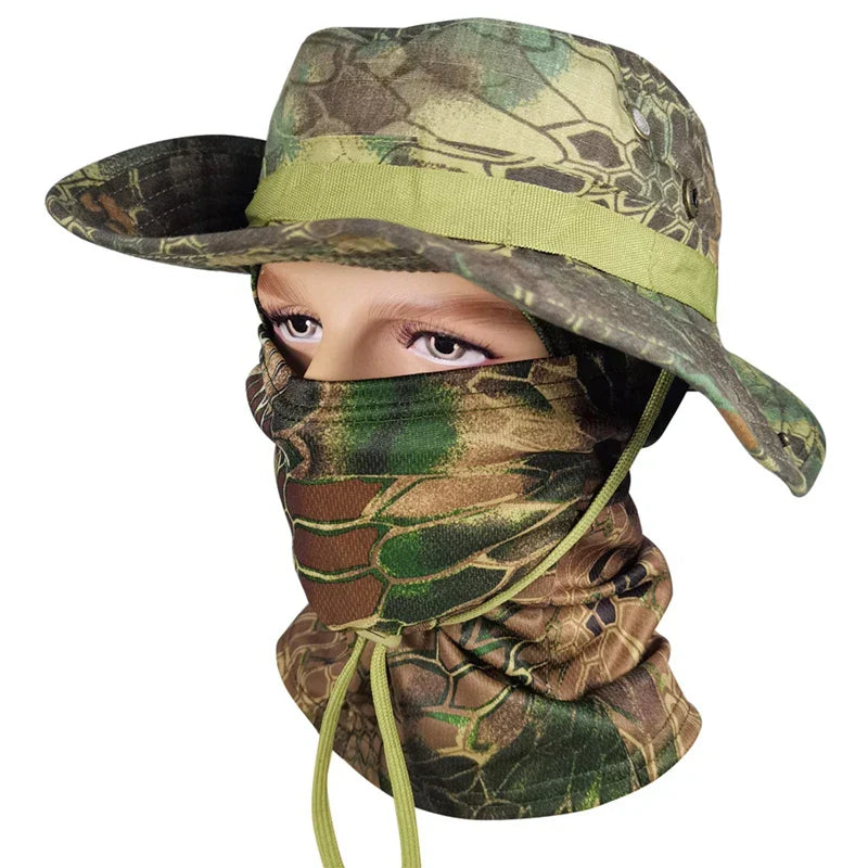 Brehn | Taktischer Camouflage Vollgesichtsdeckhut