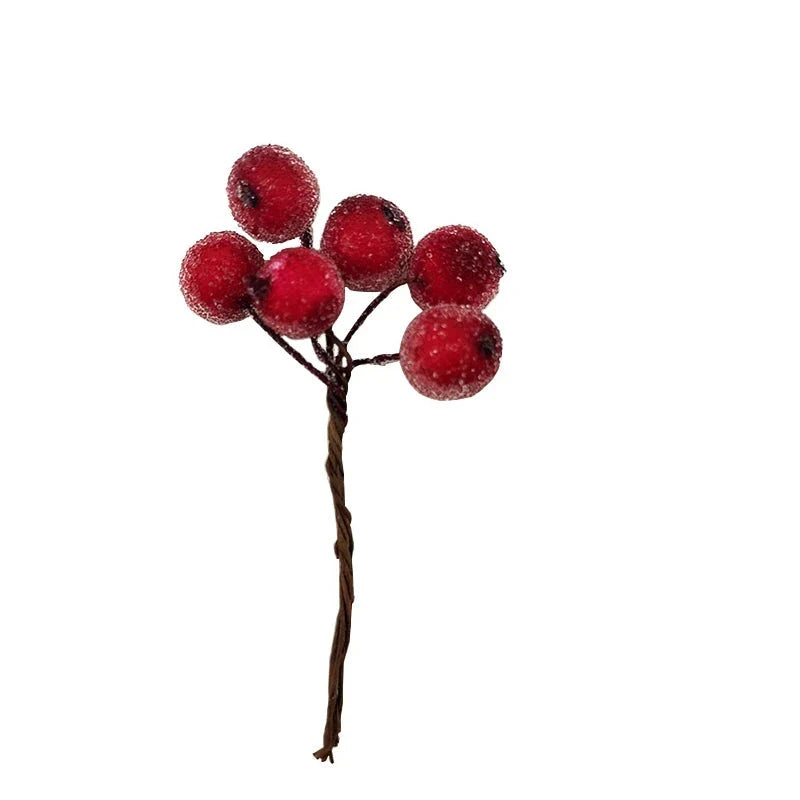 Brehn | BessenPracht | Luxuriöse Imitation Weihnachtsbeeren Bündel
