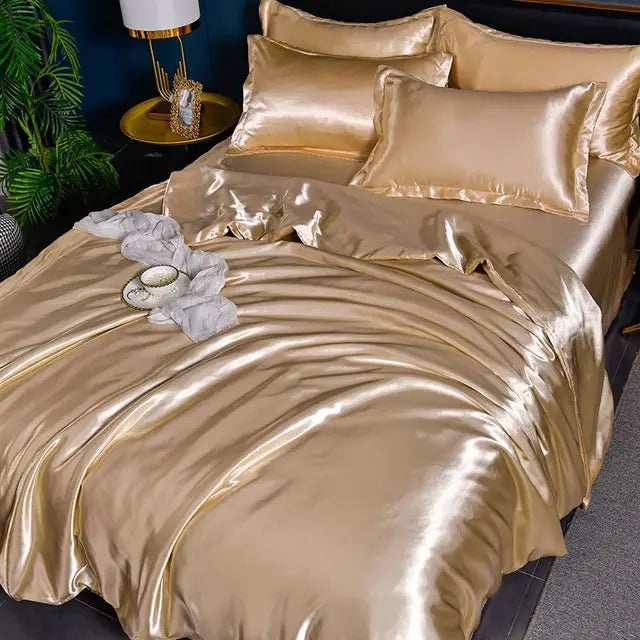 Brehn | SatinLuxe Duvet Cover - Luxe Satin Duvet Cover for Your Bedroom
