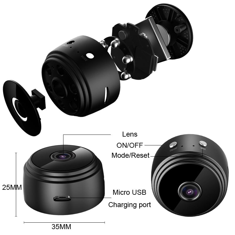 VIvolux | Mini Eye Guard Smart Wifi Kamera