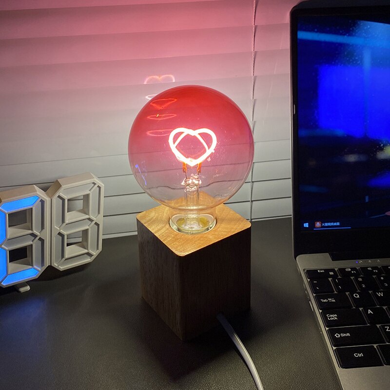 Brehn | Ewigkeit Liebe Herz LED Atmosphärenlampe