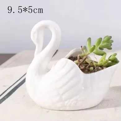 Swan Minimalistischer Keramiktopf | Brehn
