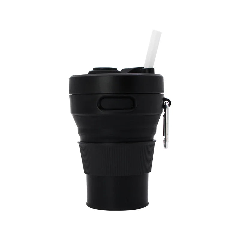 Wiederverwendbare tragbare Sip-and-Go zusammenklappbare Tasse | Brehn
