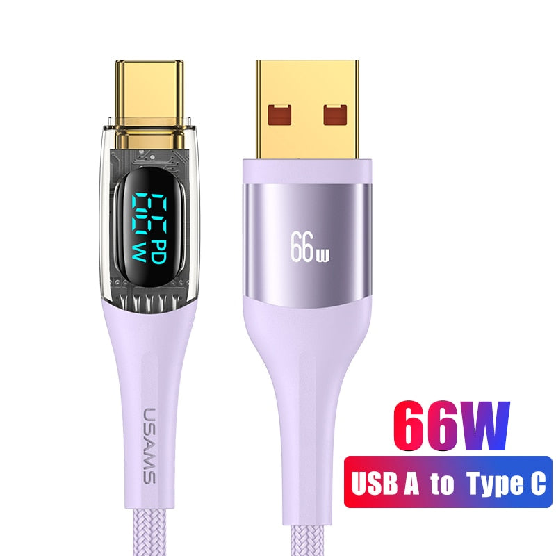 VIvolux | Turbo Connect Led Anzeige Schnellladen Kabel