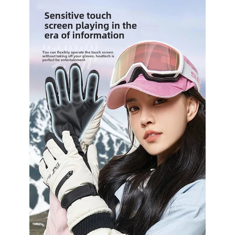 Brehn | GlacioShield Pro Gloves | Waterproof Winter Gloves | Touchscreen & Non-Slip | Warm Fleece Lining for Skiing, Cycling & Outdoor