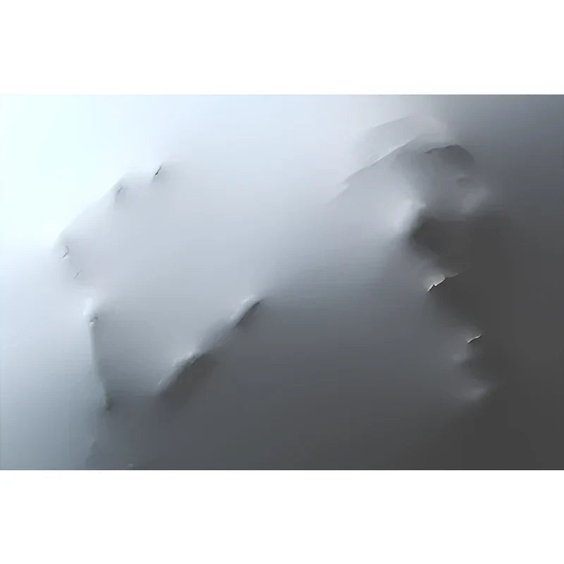 Moderne Kunst Abstrakte Gespenstische Figuren In Der Wand Leinwanddrucke Schwarz Weiß Wandkunst Poster Bilder Für Wohnzimmer Schlafzimmer Kunst Dekor | Brehn