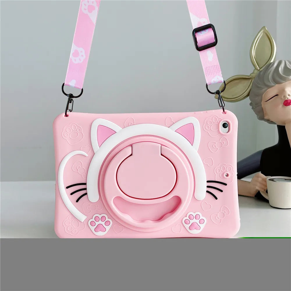 VIvolux | Star Cartoon Kinder Flexibles iPad Case Stand