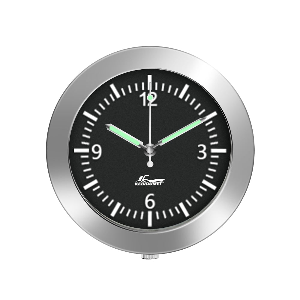 Brehn | Aufklebbare Auto Armaturenbrett Leuchtende Uhr