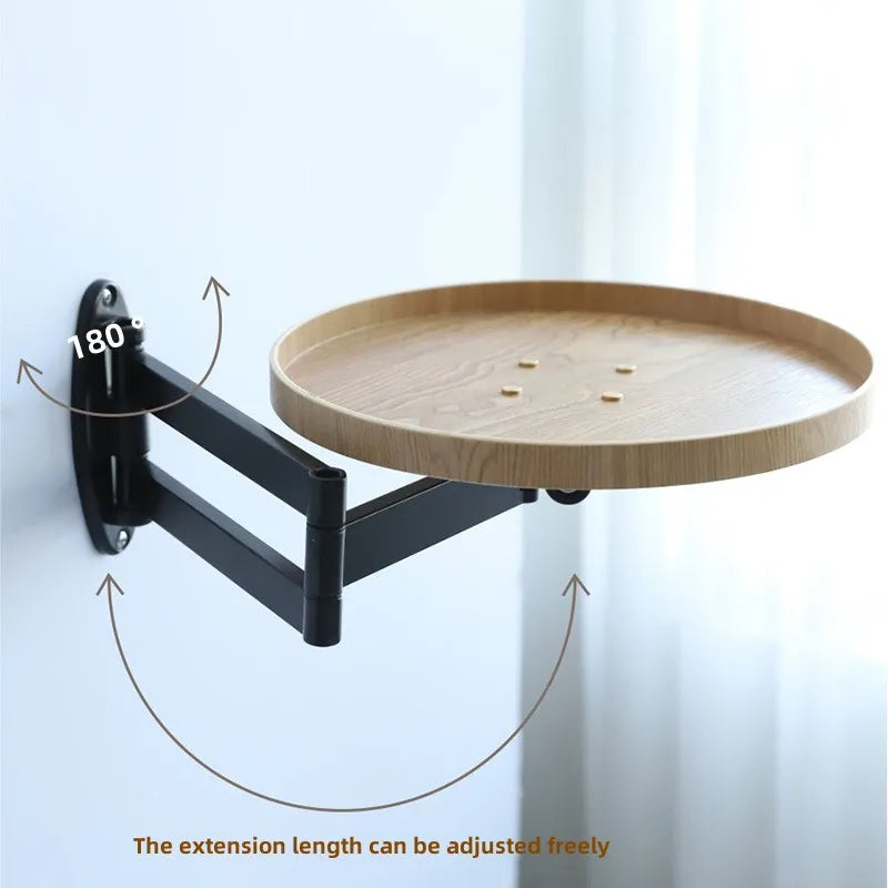 Teleskopischer Kaffee Wandmontierter Mini Tisch