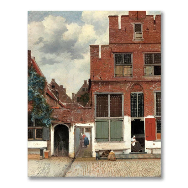 Mädchen mit einem Perlenohrring Poster Johannes Vermeer Niederländisches Goldenes Zeitalter Malerei Fein Kunst Leinwand Drucke Klassische Malerei Für Wohnzimmer Esszimmer Dekor | Brehn