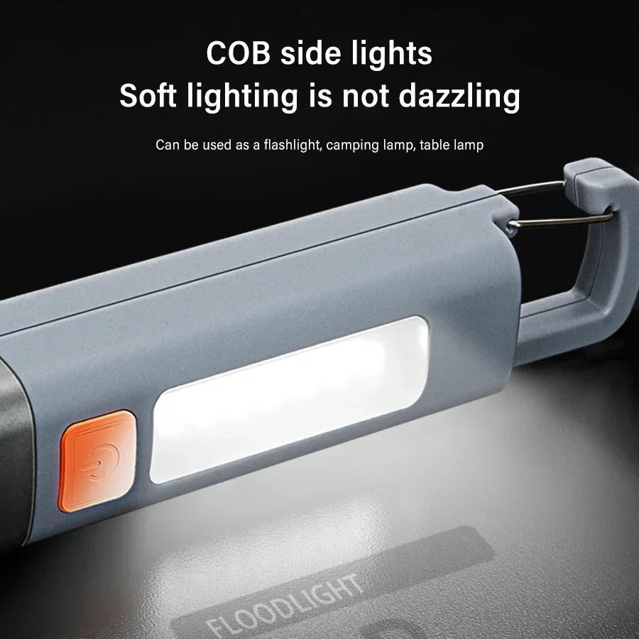 Ultra-Hell Langstrecken USB Aufladbare Taschenlampe | Brehn
