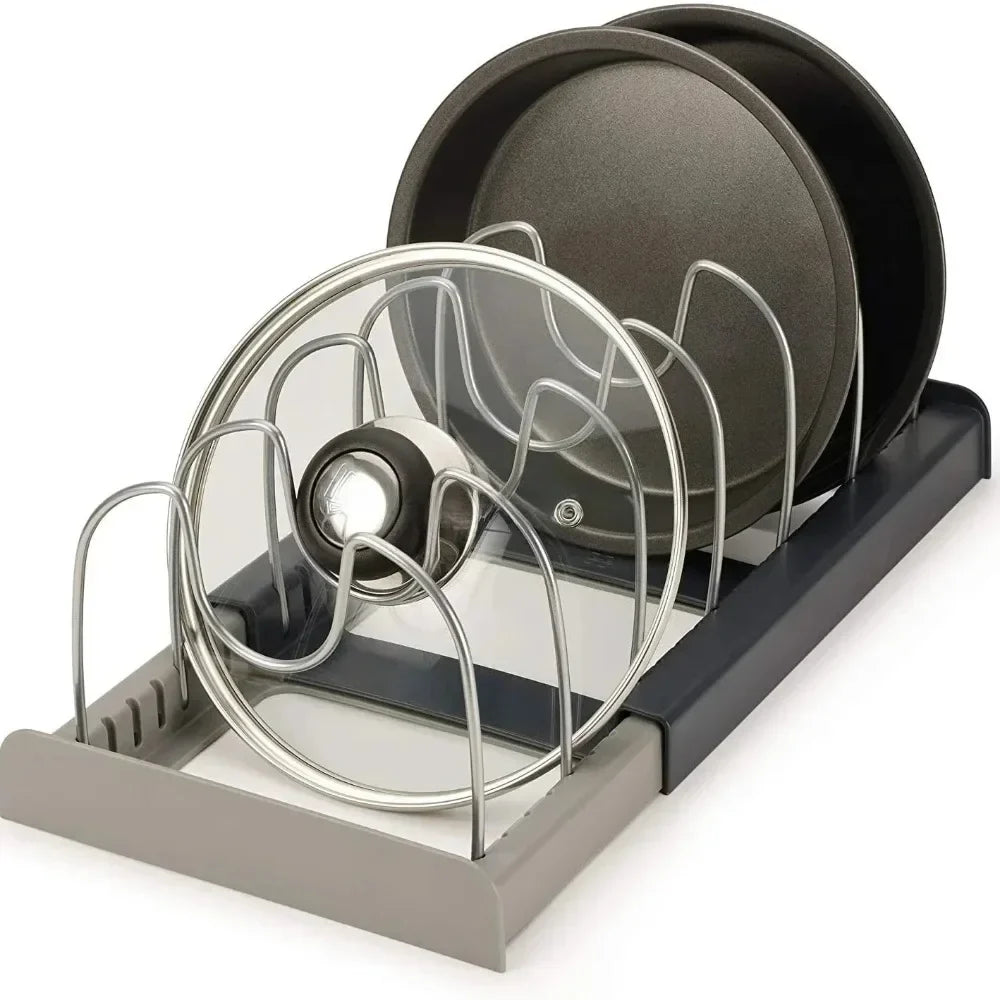 Ausziehbarer Topfdeckelhalter & Pfannen Organizer | Brehn
