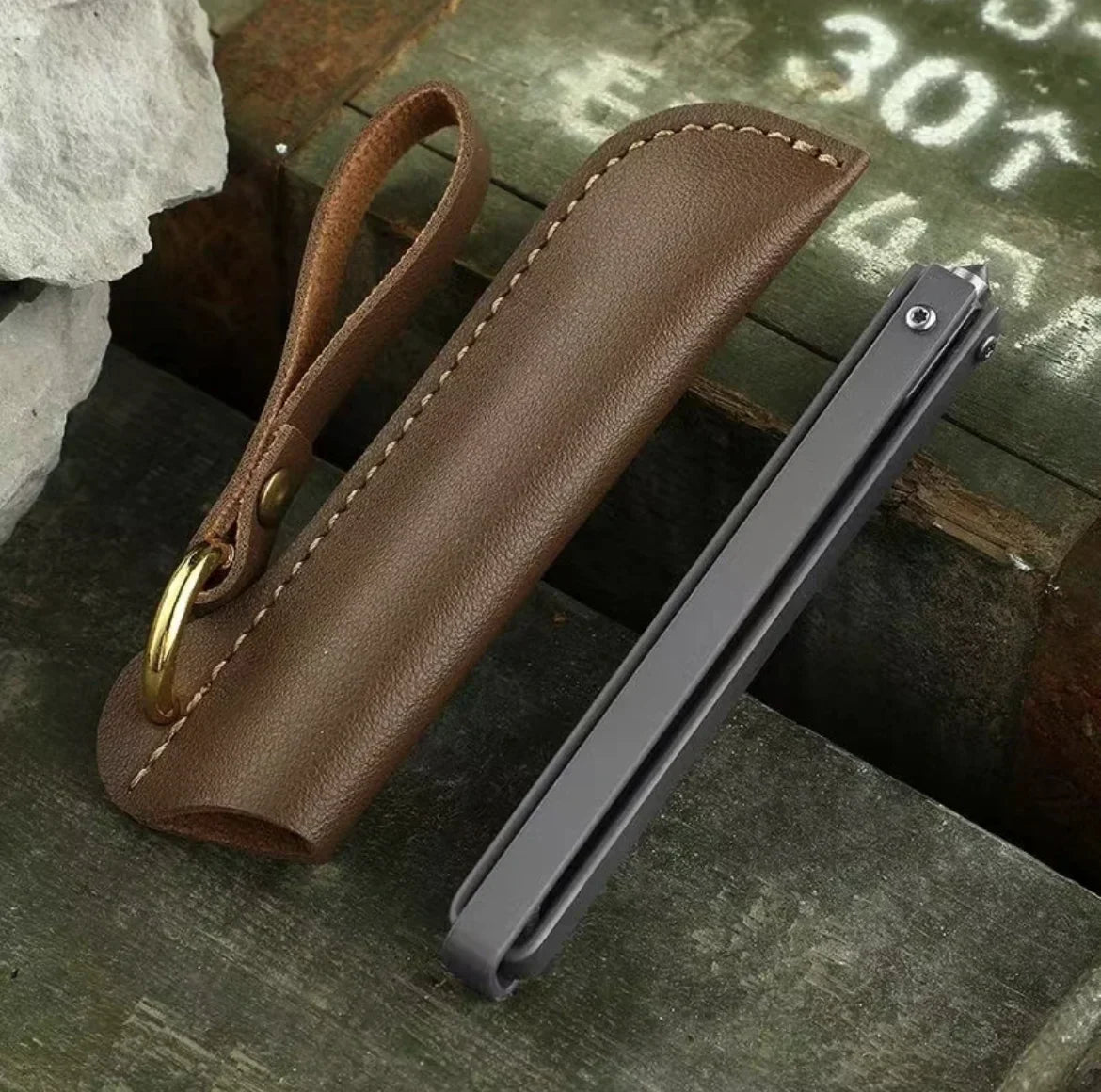 Mini Ranger Edge Faltbares Campingmesser | Brehn