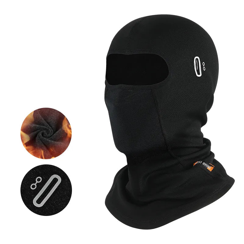 Warm balaclava for cycling in winter: Face the cold with confidence!