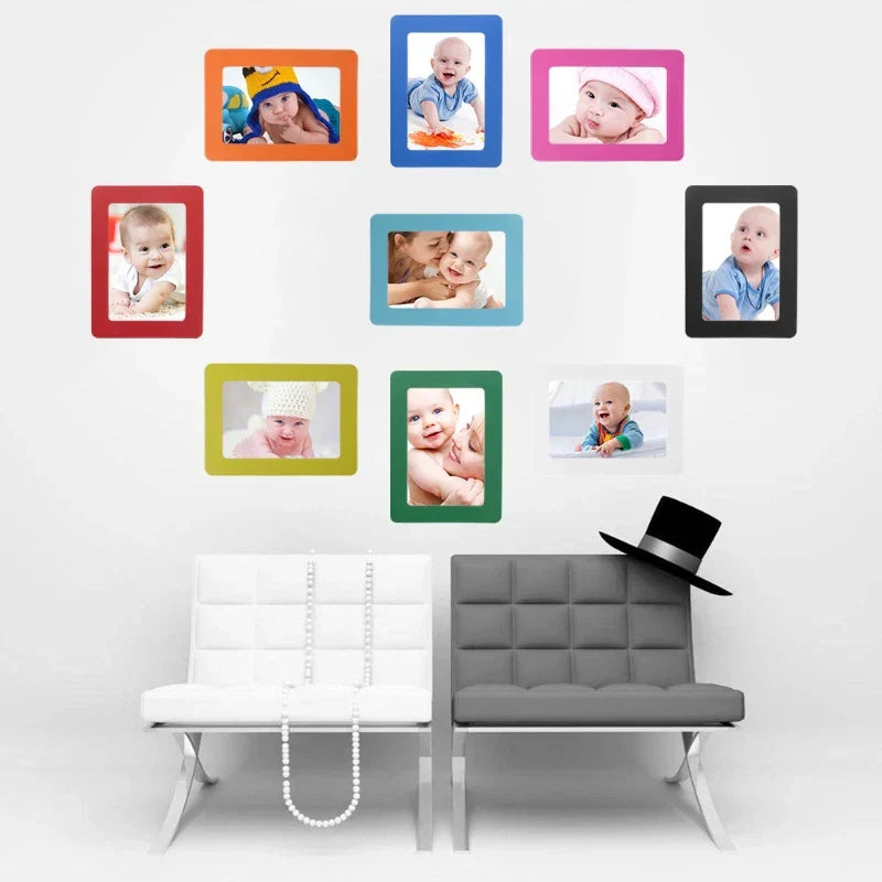 Magnetische Kühlschrank Bunte DIY Foto-Rahmen