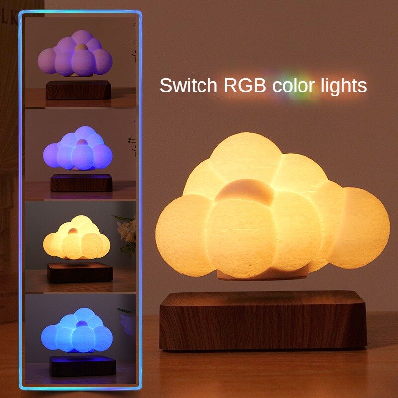 VIvolux | Magnetische Buble Cloud Schwebende Nachttischlampe