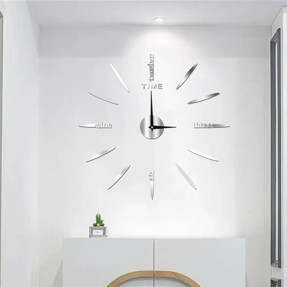 Brehn | Neue große einzigartige Stil Acryl Wanduhr