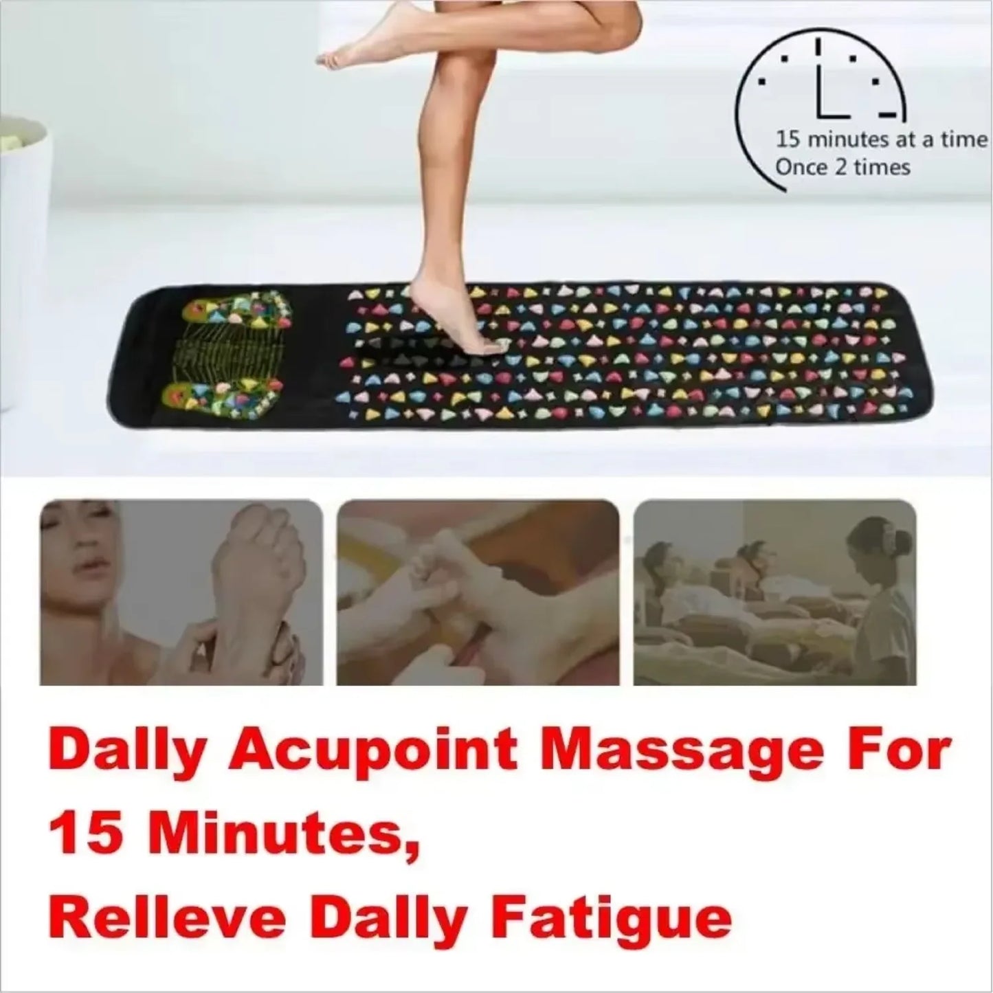 Brehn | Multi-Punkt Reflexzonen Stressabbau Fußmassage Matte