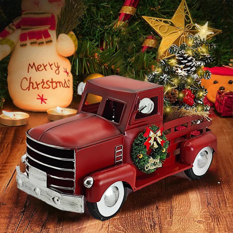 Brehn | Weihnachts Lkw mit funkelnden Lichtern