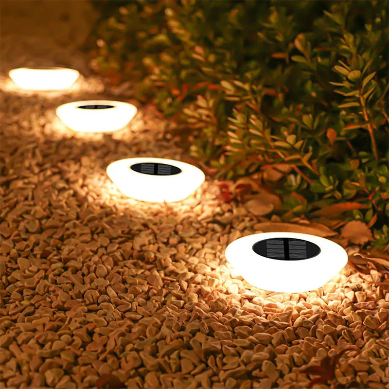 Solar Außenweg 4-teilige Lichter Brehn