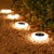 Solar Außenweg 4-teilige Lichter Brehn