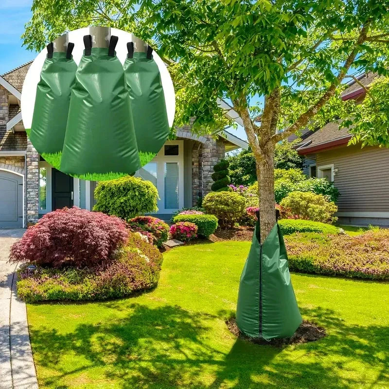 Brehn | Baumgießbeutel AquaTree 20 | 75L Kapazität | Wiederverwendbar & Langfristige Bewässerung | Für Garten- & Landschaftspflege