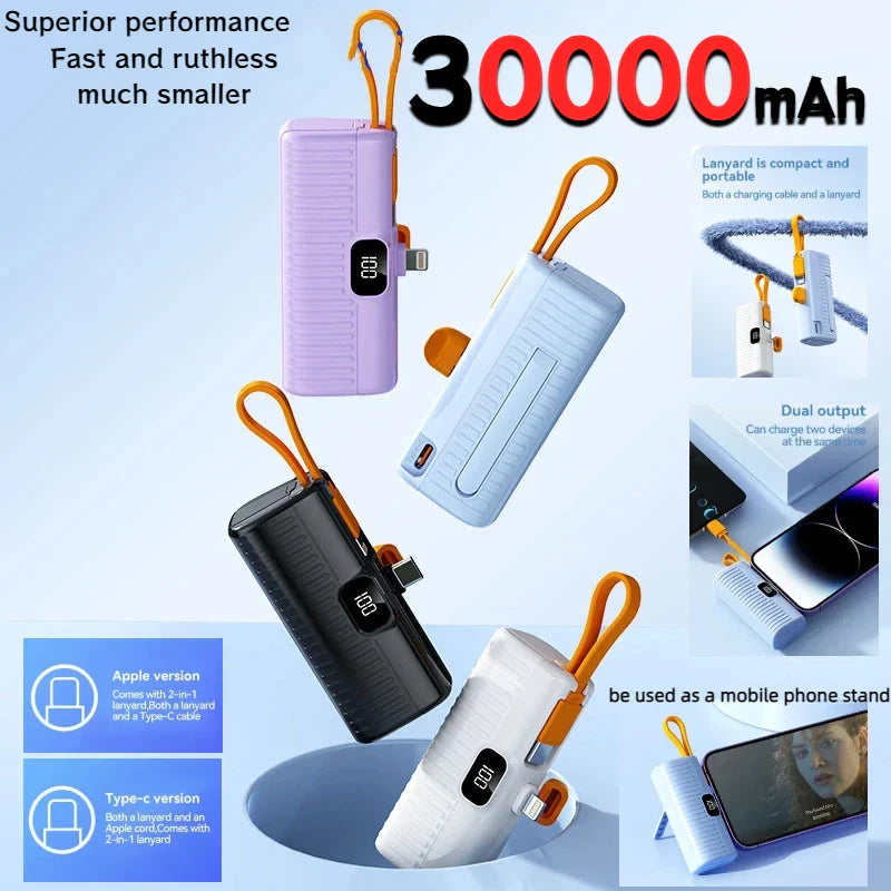 Brehn | Bidirektionales digitales Display Ultra-Lang Batterien Powerbank