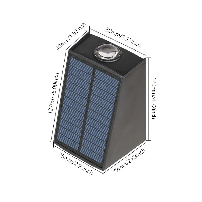 Solar LED Wandlicht Brehn